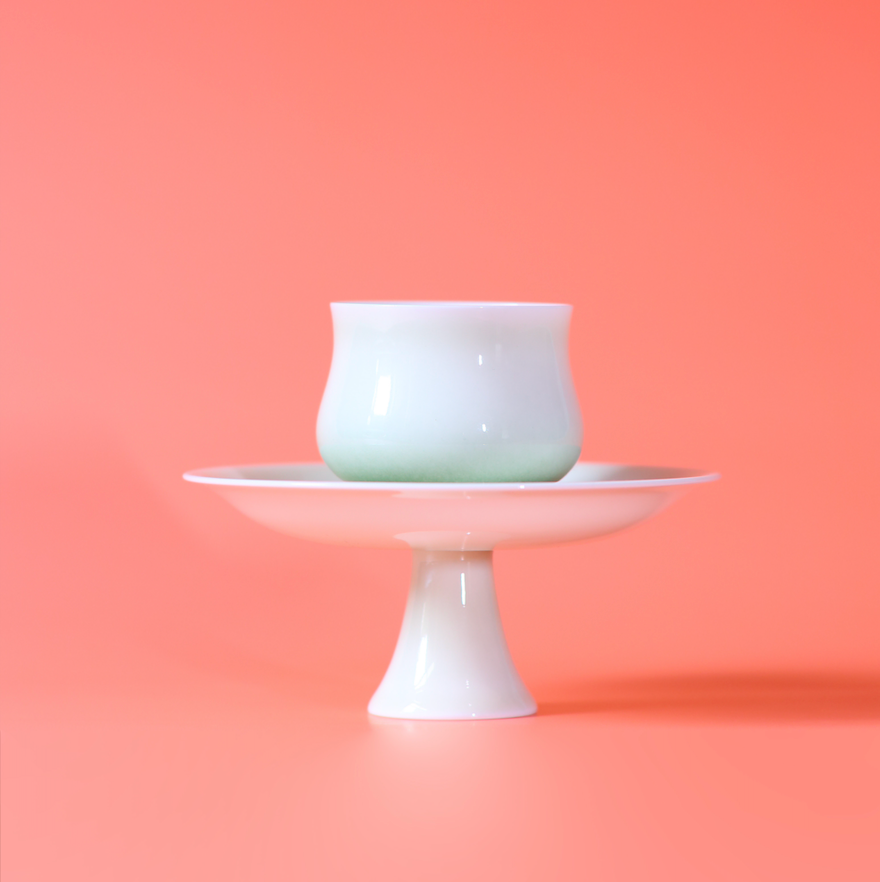 Narcissus Tea Cup — Spring Verdant