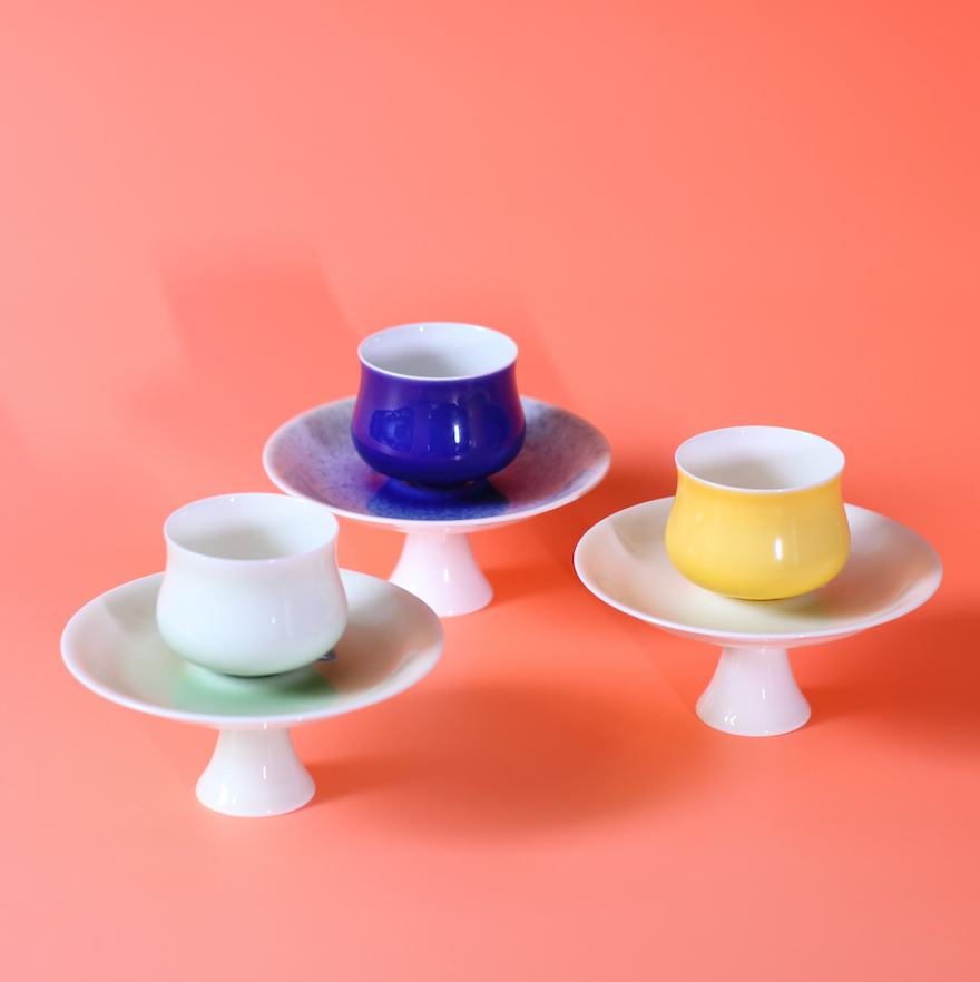 Narcissus Tea Cup — Spring Verdant